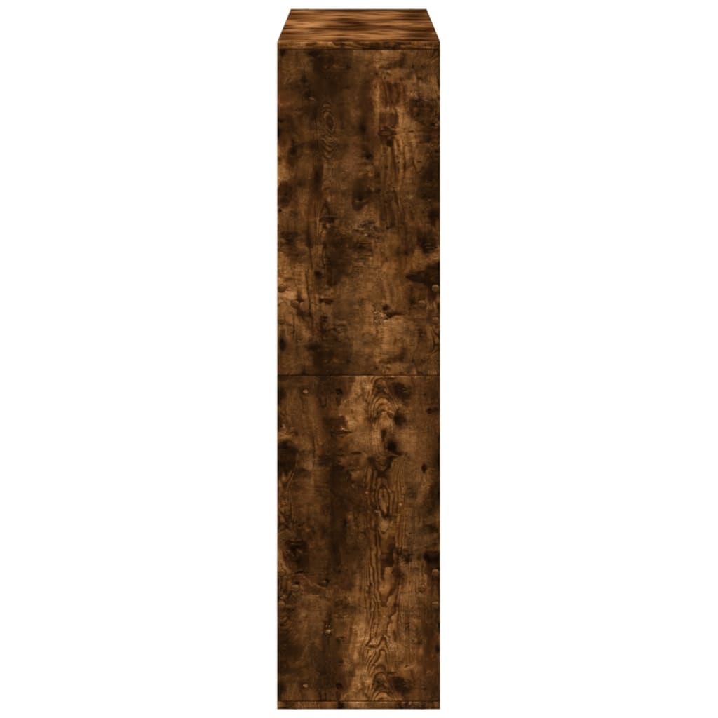 Romdeler røkt eik 100x33x135 cm konstruert tre