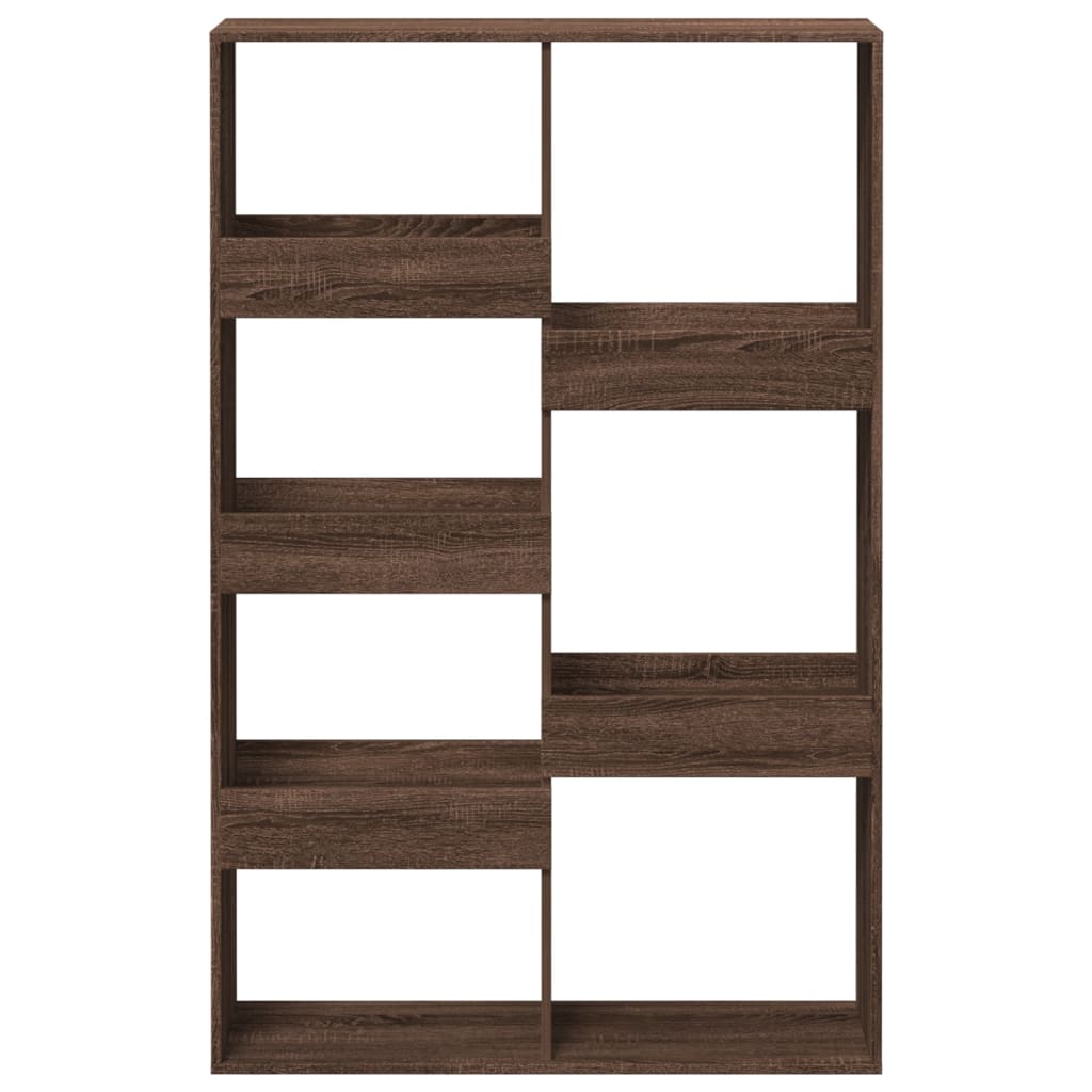 Romdeler brun eik 100x33x155,5 cm konstruert tre