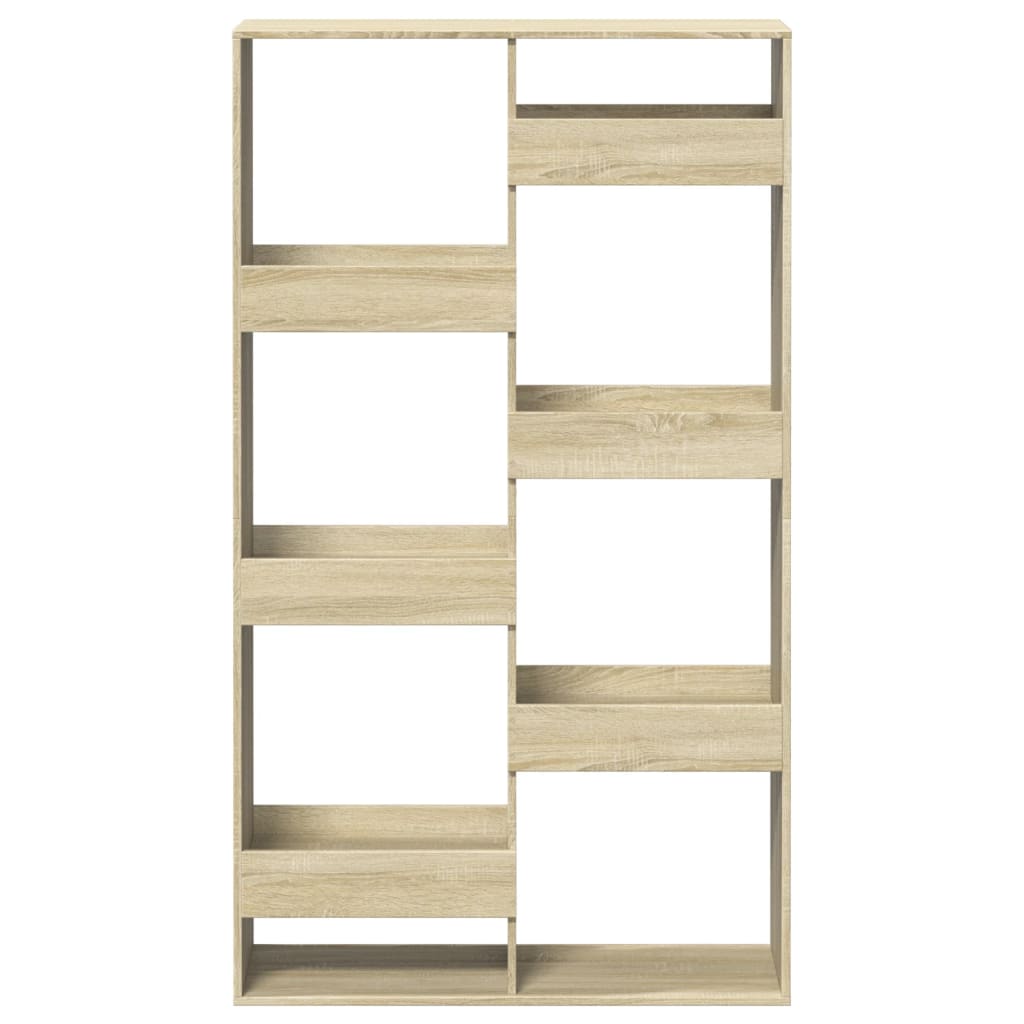 Romdeler sonoma eik 100x33x175 cm konstruert tre