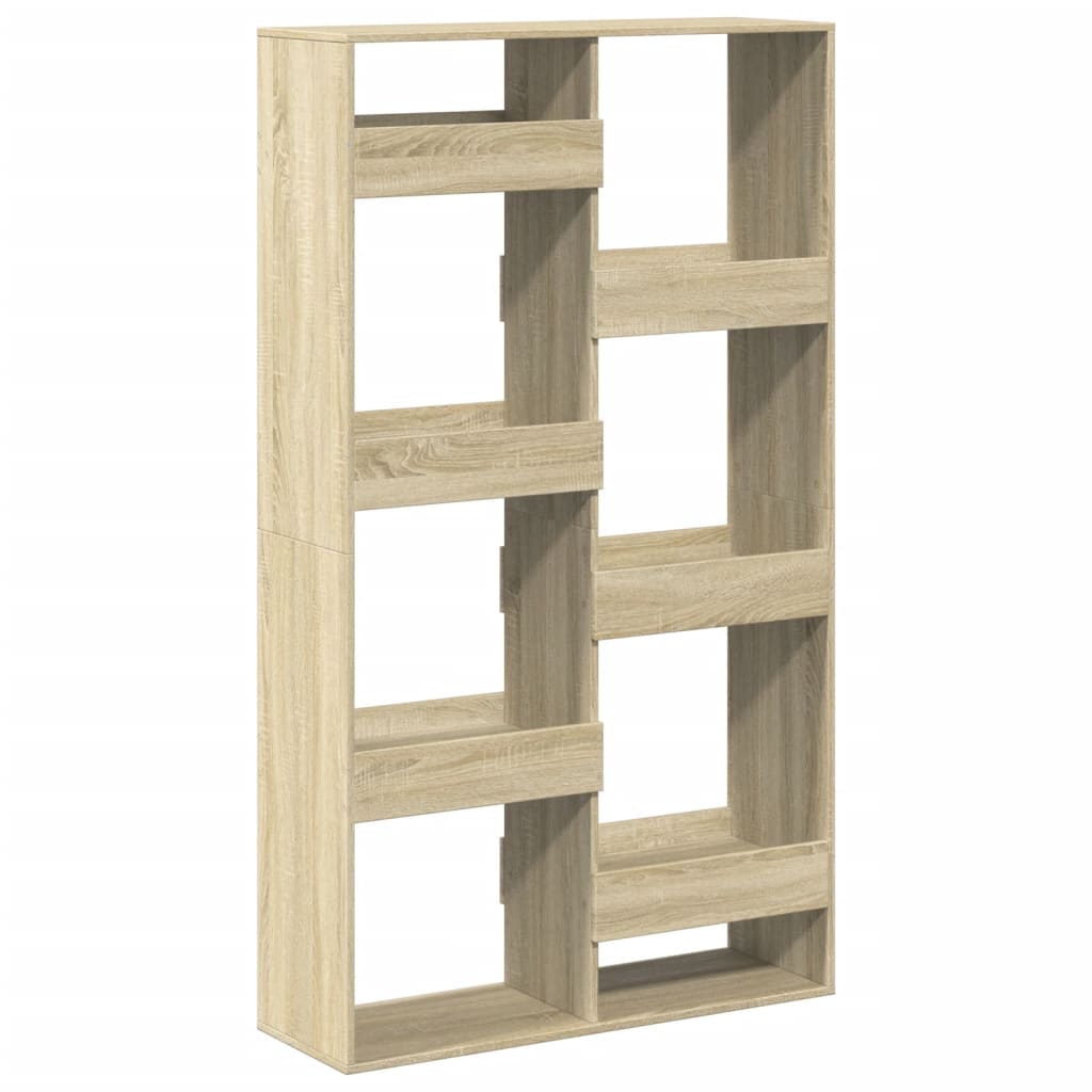 Romdeler sonoma eik 100x33x175 cm konstruert tre