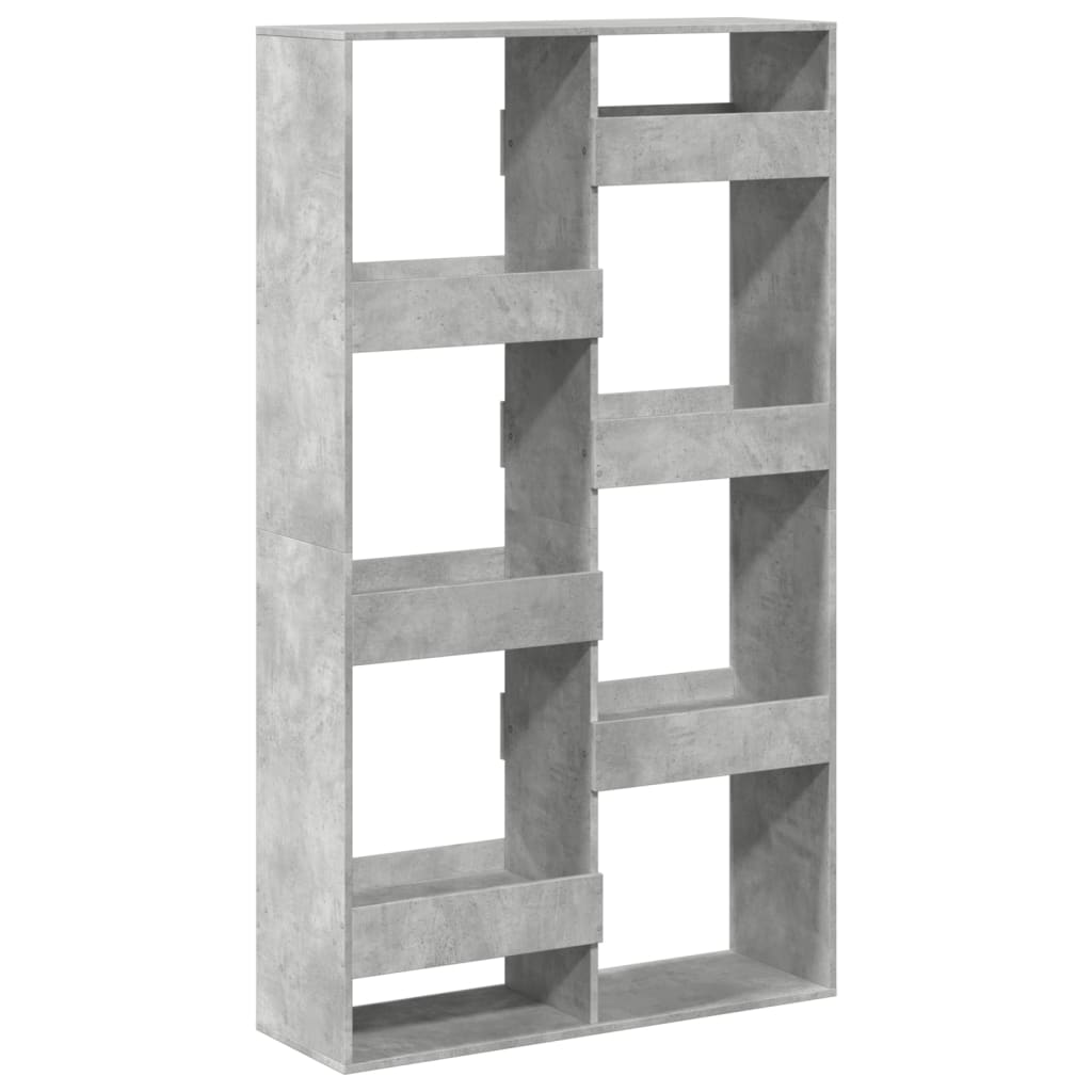 Romdeler betonggrå 100x33x175 cm konstruert tre