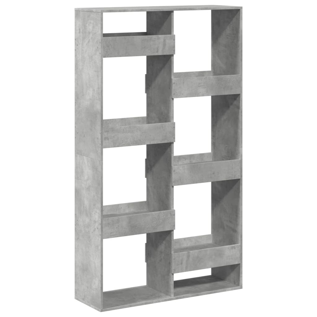 Romdeler betonggrå 100x33x175 cm konstruert tre