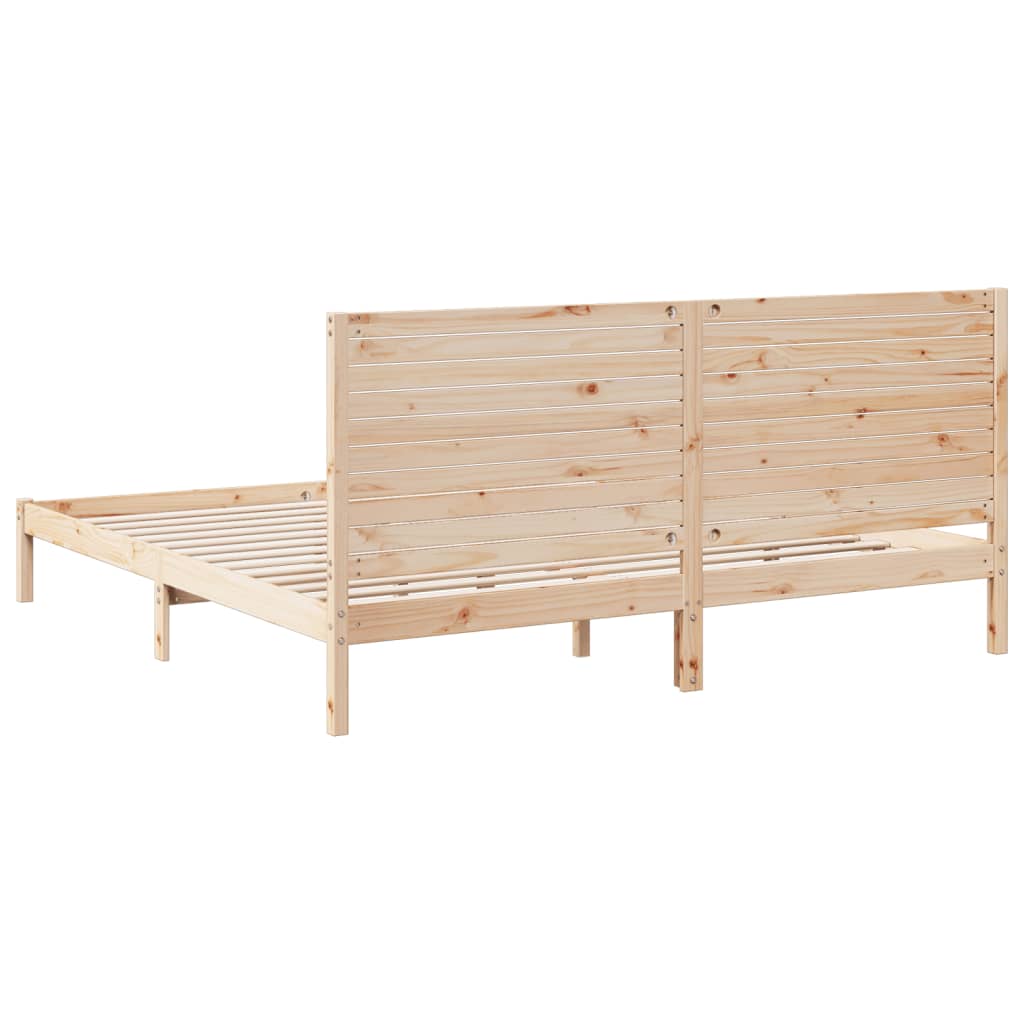 Ekstra lang sengeramme uten madrass 180x220 cm heltre