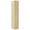 Apotekskap sonoma eik 30x41x174,5 cm konstruert tre