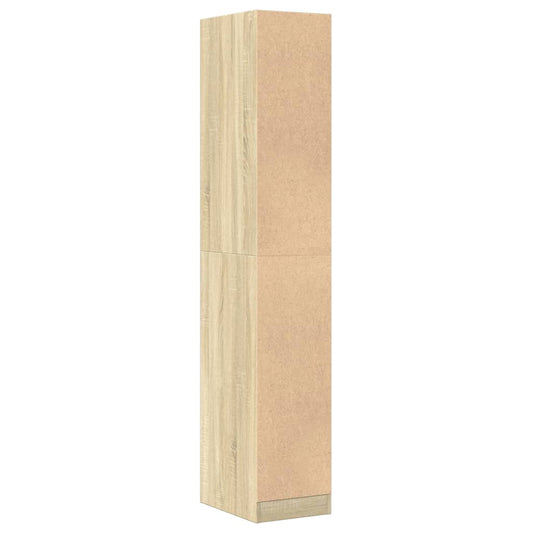 Apotekskap sonoma eik 30x41x174,5 cm konstruert tre