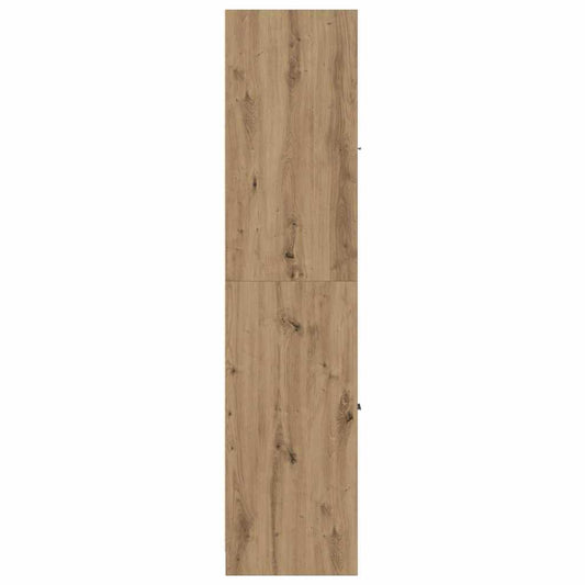 Apotekskap artisan eik 30x41x174,5 cm konstruert tre