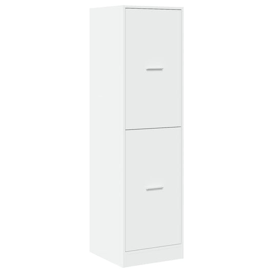 Apotekskap hvit 40x41x144,5 cm konstruert tre