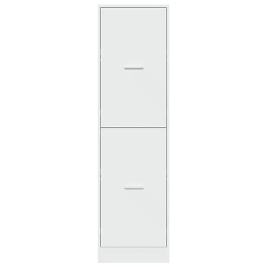 Apotekskap hvit 40x41x144,5 cm konstruert tre