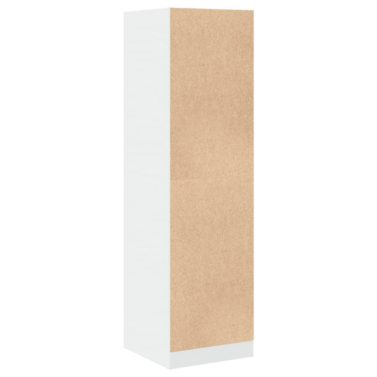 Apotekskap hvit 40x41x144,5 cm konstruert tre