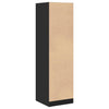 Apotekskap svart 40x41x144,5 cm konstruert tre