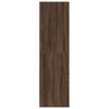 Apotekskap brun eik 40x41x144,5 cm konstruert tre