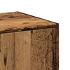 Apotekskap gammelt tre 40x41x144,5 cm konstruert tre