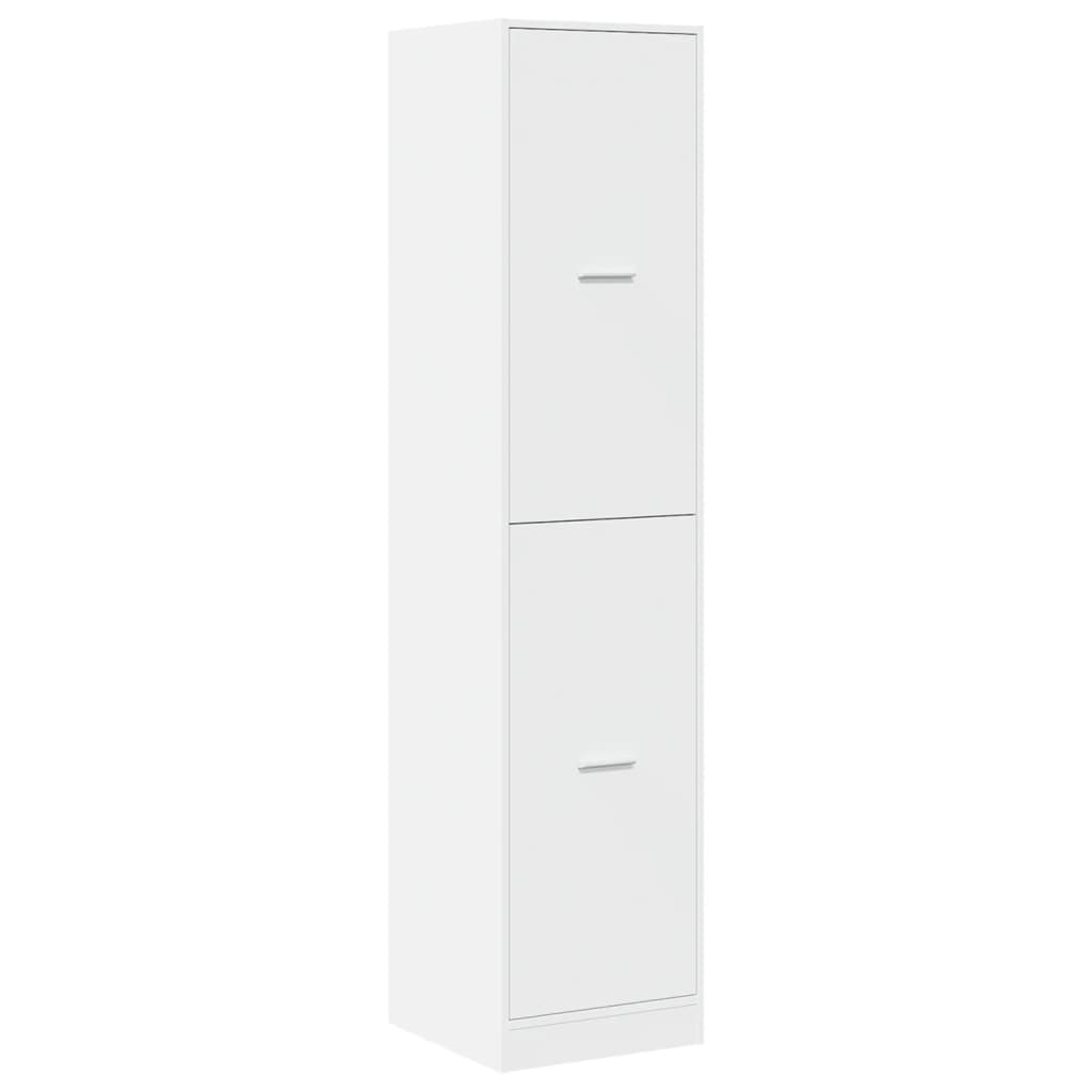 Apotekskap hvit 40x41x174,5 cm konstruert tre