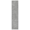 Apotekskap betonggrå 40x41x174,5 cm konstruert tre