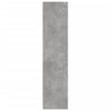 Apotekskap betonggrå 40x41x174,5 cm konstruert tre