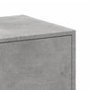 Apotekskap betonggrå 40x41x174,5 cm konstruert tre