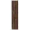 Apotekskap brun eik 40x41x174,5 cm konstruert tre