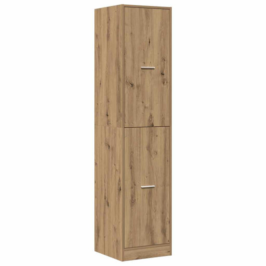 Apotekskap artisan eik 40x41x174,5 cm konstruert tre