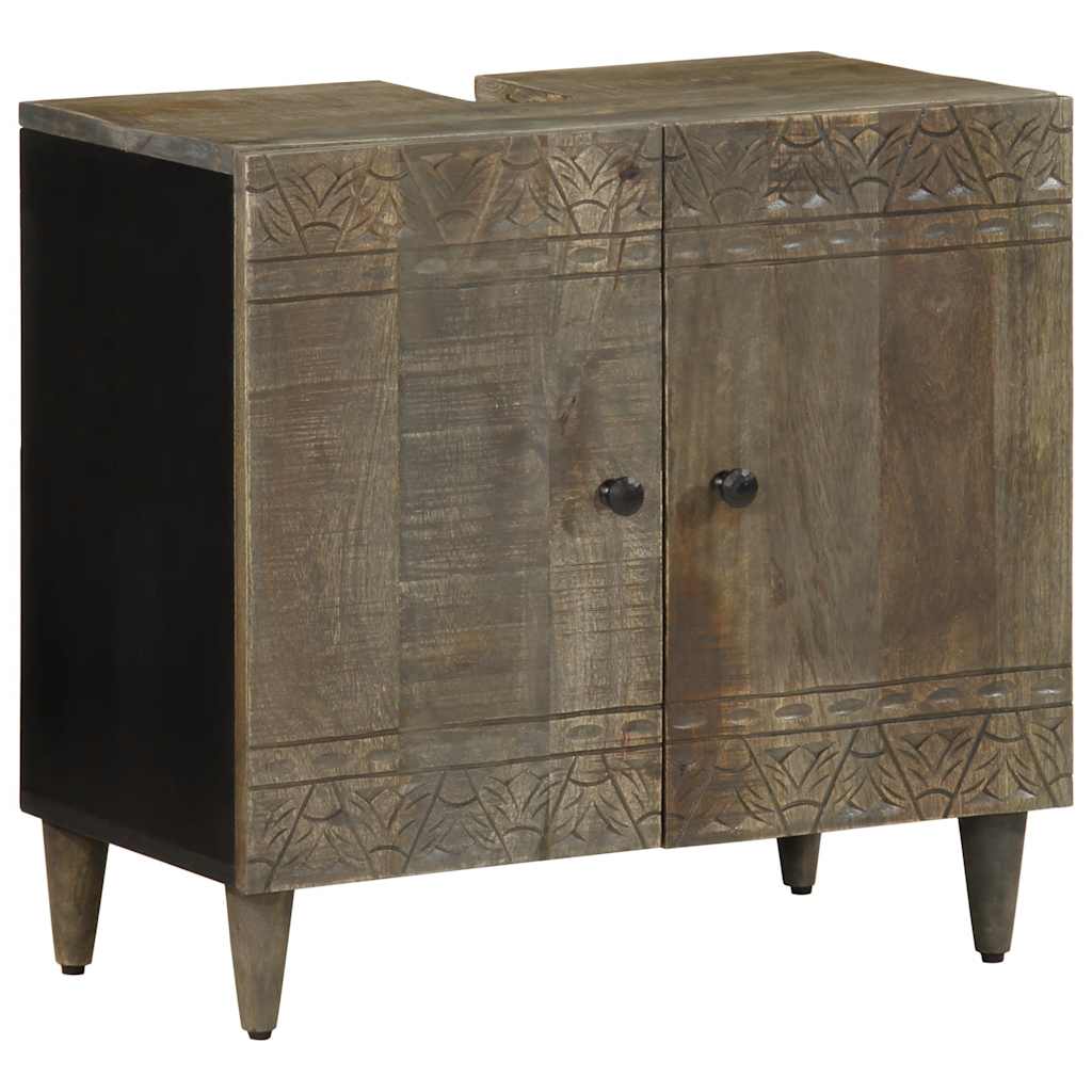 Baderomsskapsett 5 deler heltre mango