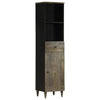 Baderomsskapsett 5 deler heltre mango