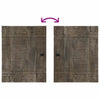 Baderomsskapsett 5 deler heltre mango