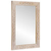 Baderomsinnredningssett 2 pcs Hvit 62 x 33 x 58 cm heltre mango