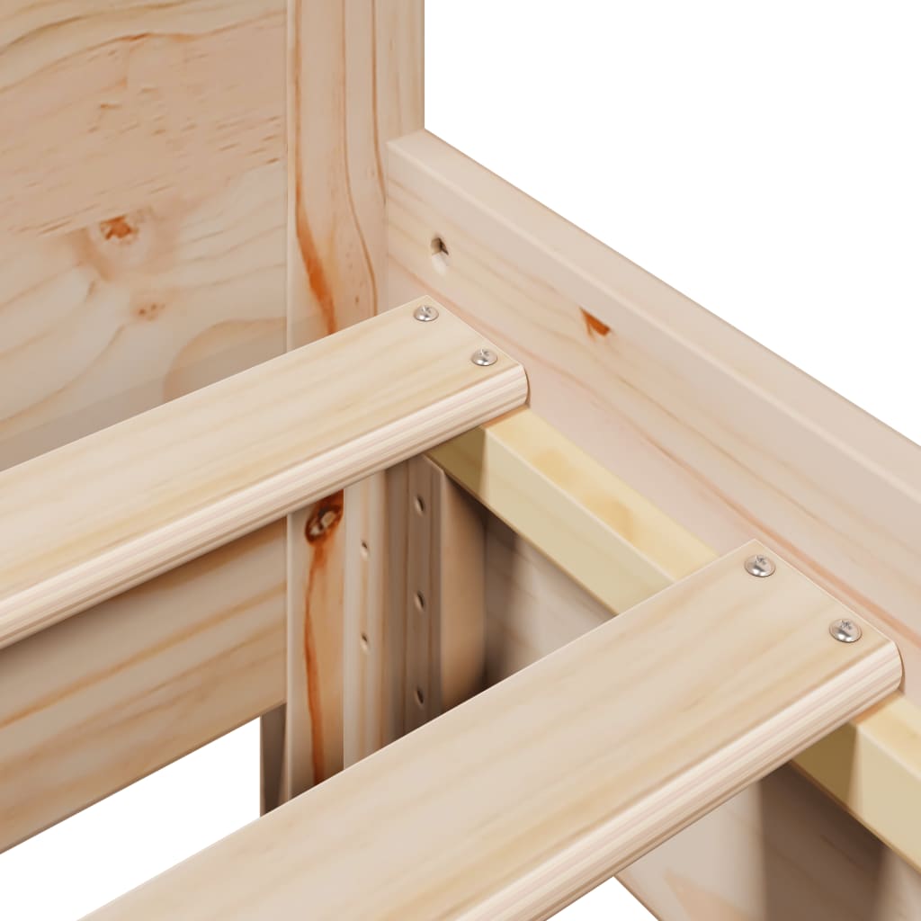 Sengeramme uten madrass 75x190 cm heltre furu