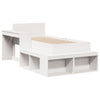 Sengeramme uten madrass hvit 75x190 cm heltre furu