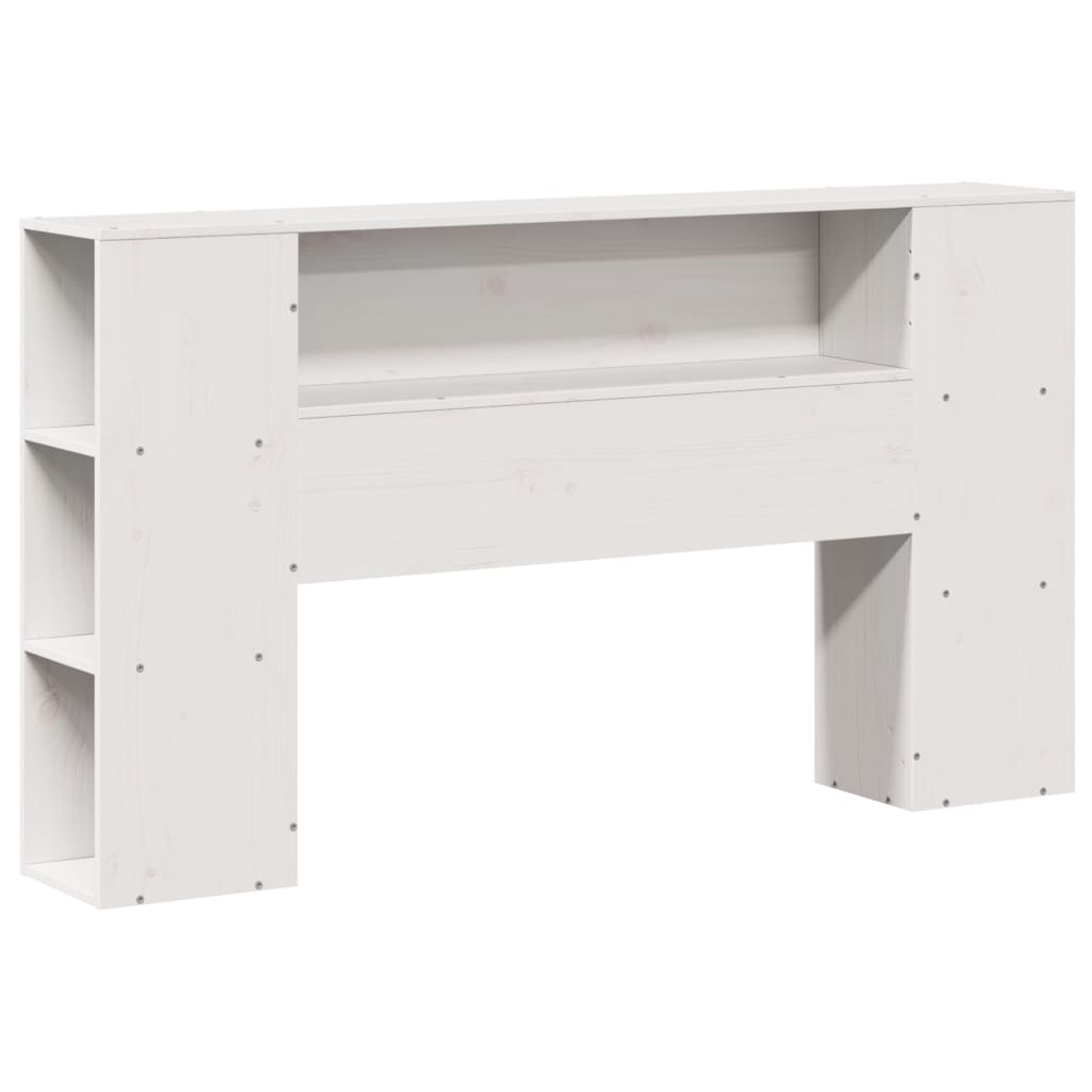 Sengeramme uten madrass hvit 135x190 cm heltre furu