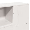 Sengeramme uten madrass hvit 135x190 cm heltre furu