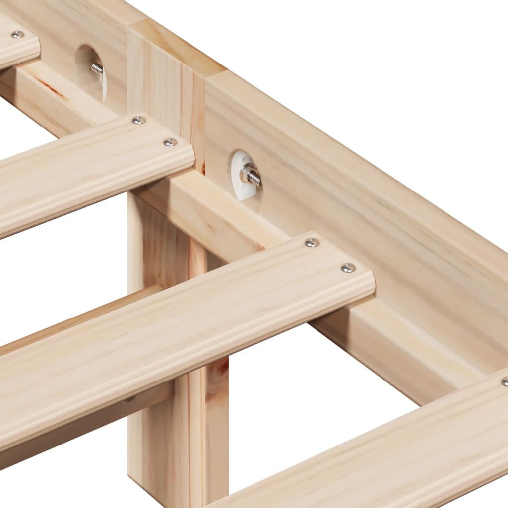 Sengeramme uten madrass 90x200 cm heltre furu