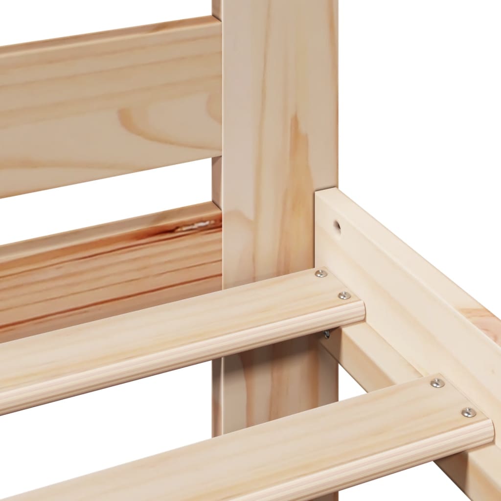 Sengeramme uten madrass 120x200 cm heltre furu