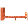 Sengeramme uten madrass voksbrun 90x190 cm heltre furu