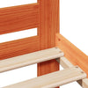 Sengeramme uten madrass voksbrun 90x190 cm heltre furu