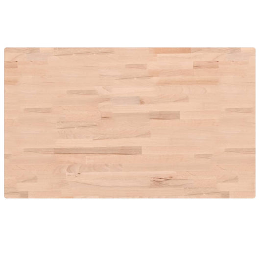 Arbeidsbenk 100x60x83 cm heltre bøk rektangulær