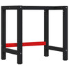 Arbeidsbenk 100x60x81,5 cm heltre eik