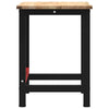 Arbeidsbenk 100x60x81,5 cm heltre eik
