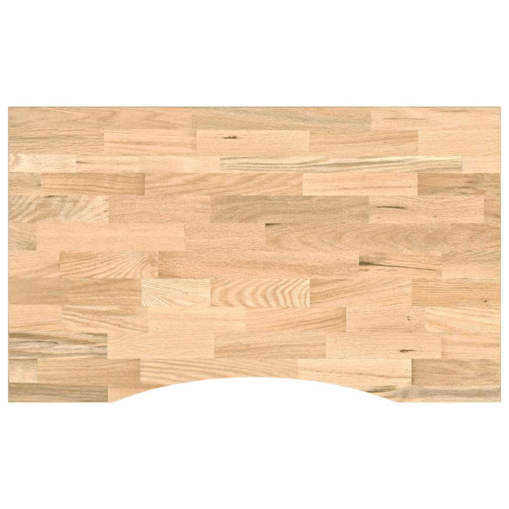 Arbeidsbenk 100x60x81,5 cm heltre eik