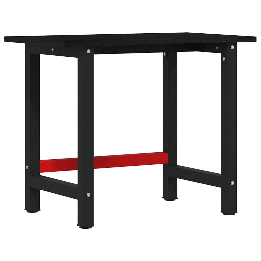 Arbeidsbenk mørkebrun 100x60x81,5 cm heltre eik