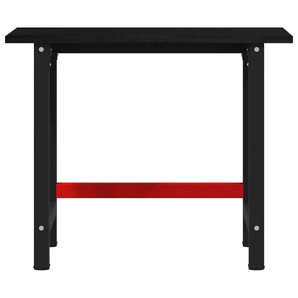 Arbeidsbenk mørkebrun 100x60x81,5 cm heltre eik