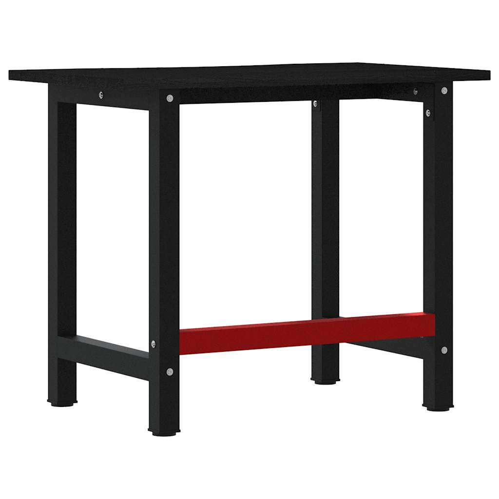Arbeidsbenk mørkebrun 100x60x81,5 cm heltre eik