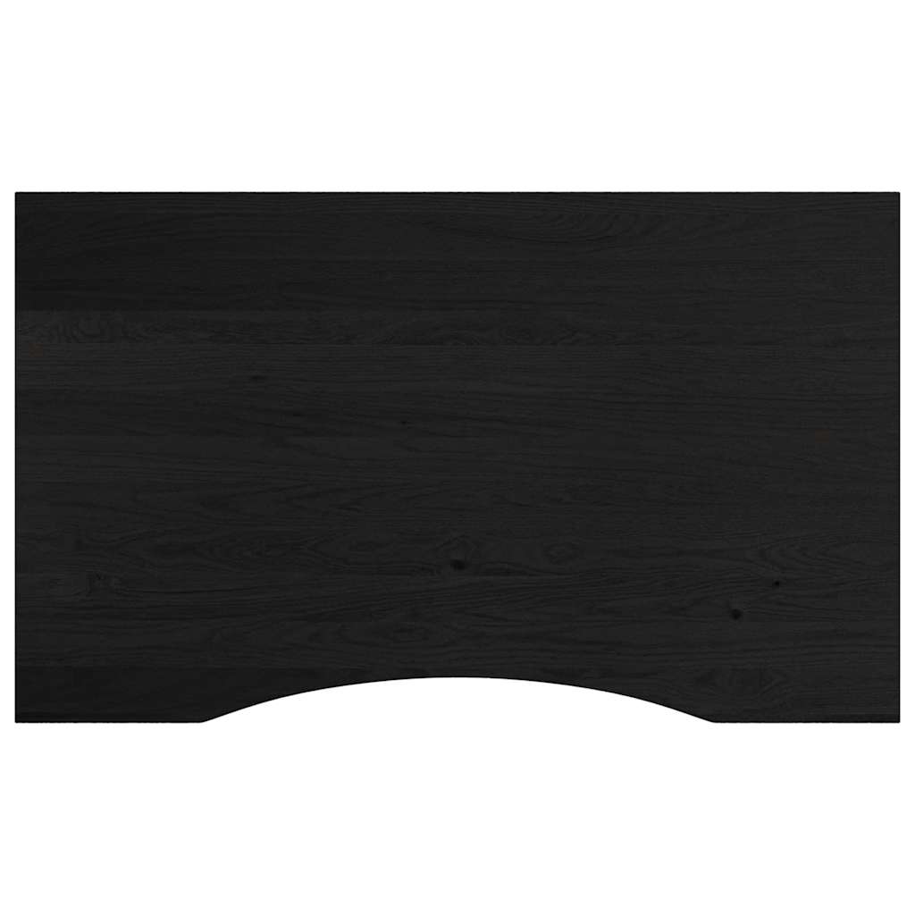 Arbeidsbenk mørkebrun 100x60x81,5 cm heltre eik