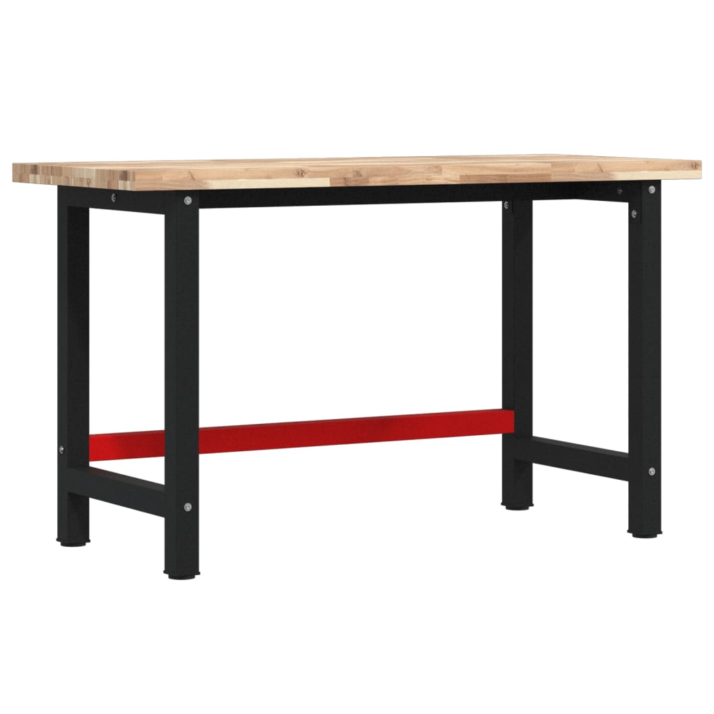 Arbeidsbenk 140x60x83 cm heltre akasie rektangulær