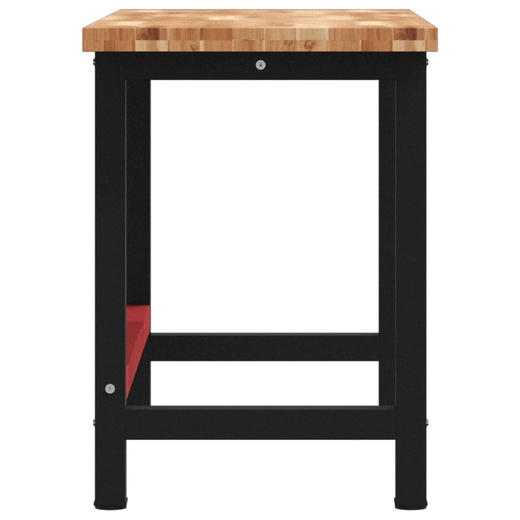 Arbeidsbenk 140x60x83 cm heltre akasie rektangulær