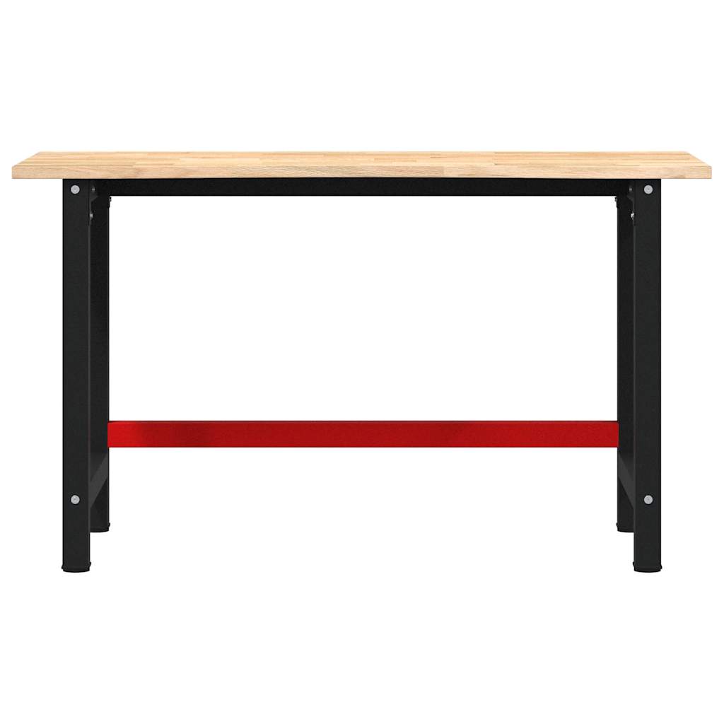 Arbeidsbenk 140x60x81,5 cm heltre eik