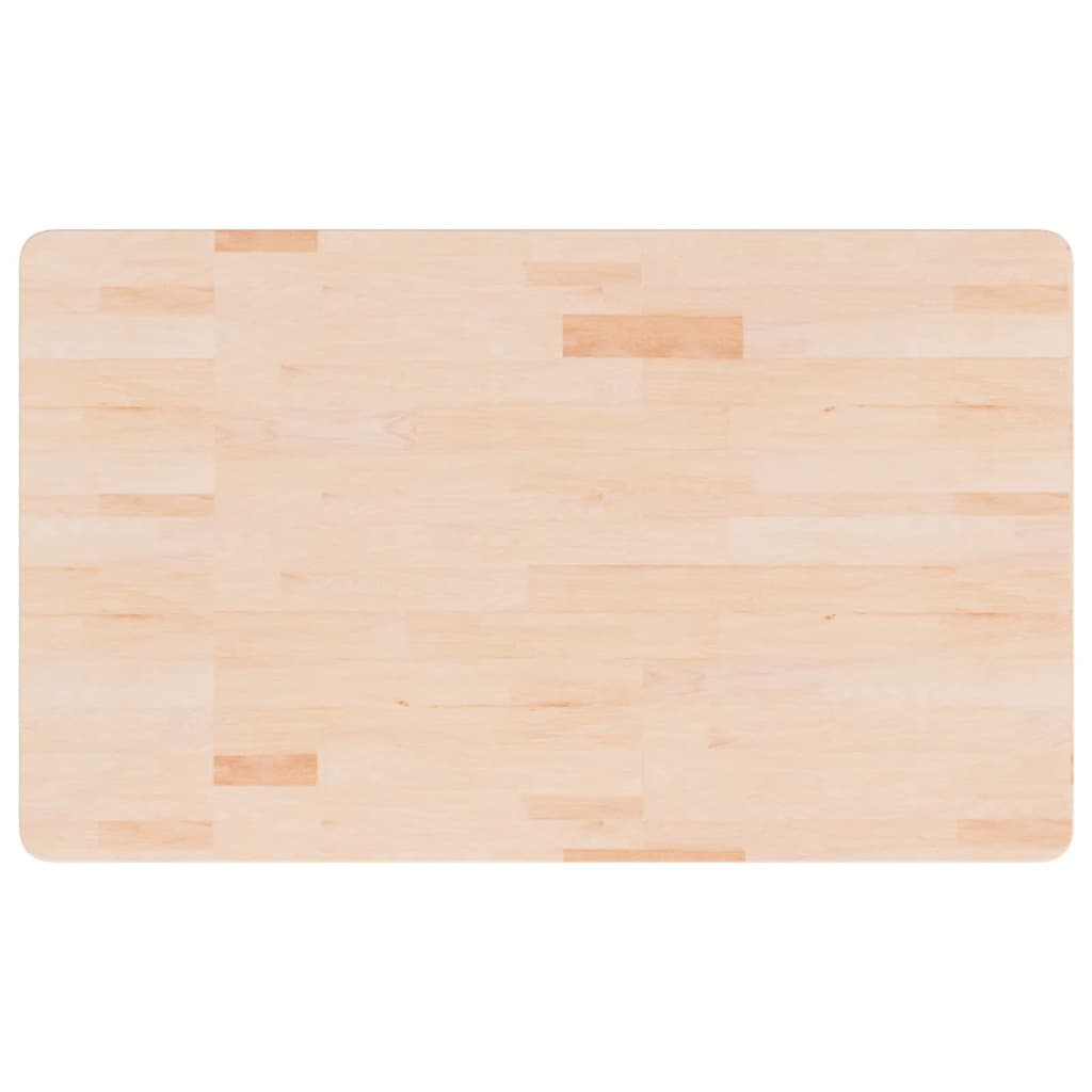 Arbeidsbenk 100x60x(71,5-98) cm heltre eik rektangulær vidaXL