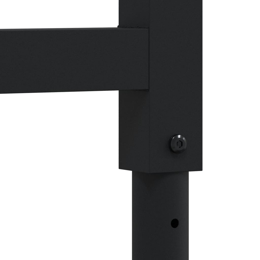 Arbeidsbenk mørkebrun 100x60x(71,5-98)cm heltre eik rektangulær