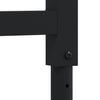 Arbeidsbenk mørkebrun 100x60x(71,5-98)cm heltre eik rektangulær