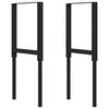 Arbeidsbenk mørkebrun 80x60x(71,5-98) cm heltre eik