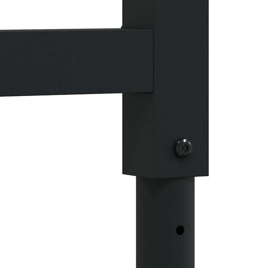 Arbeidsbenk mørkebrun 80x60x(71,5-98) cm heltre eik